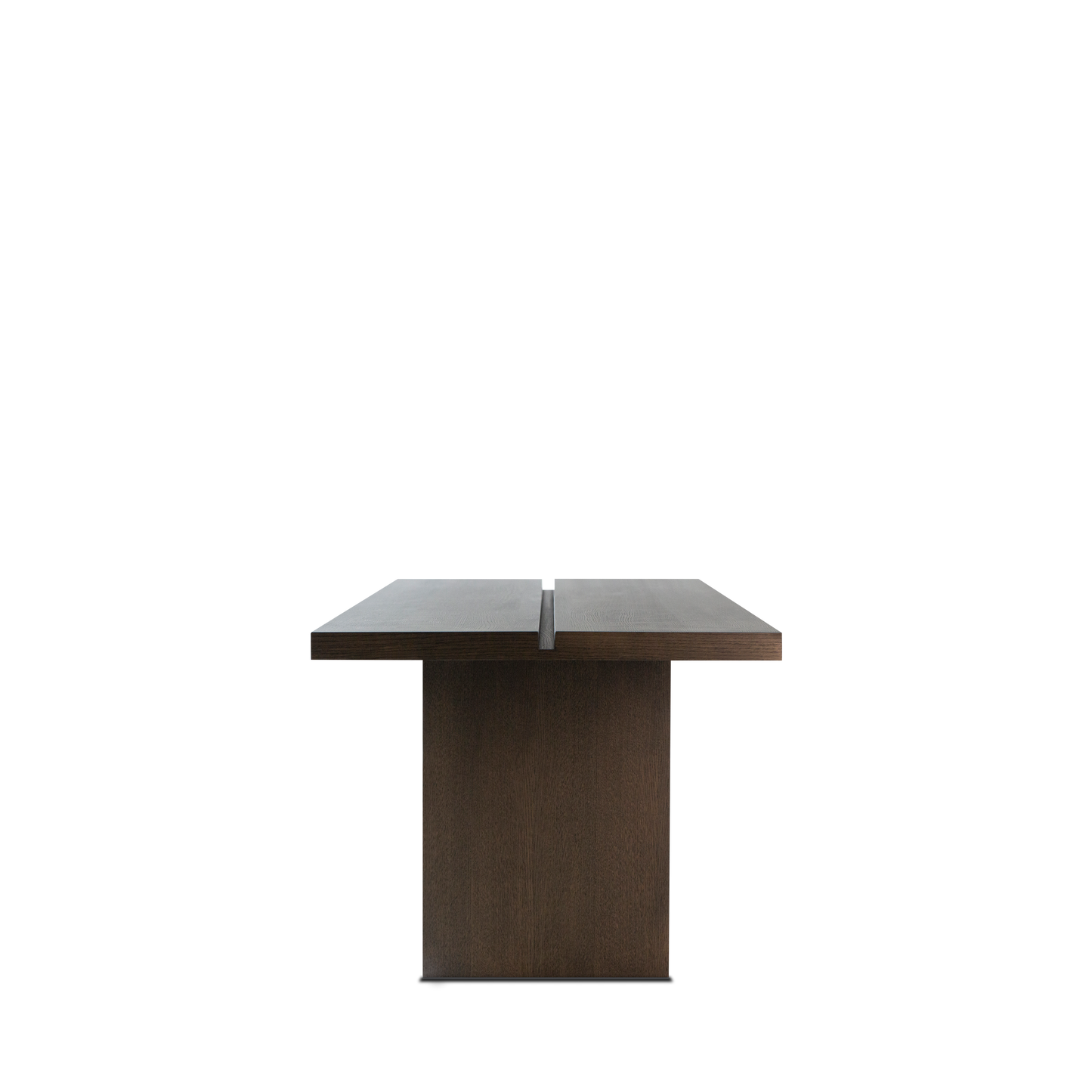 ATALAYA Dining table with chocolate wood