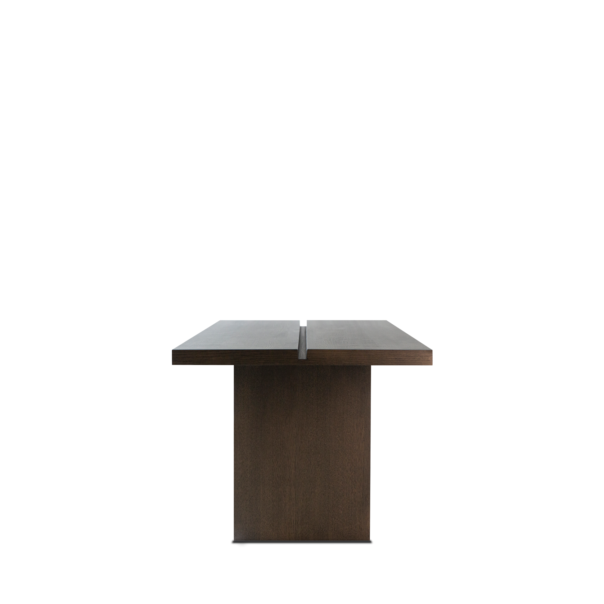 ATALAYA Dining table with chocolate wood