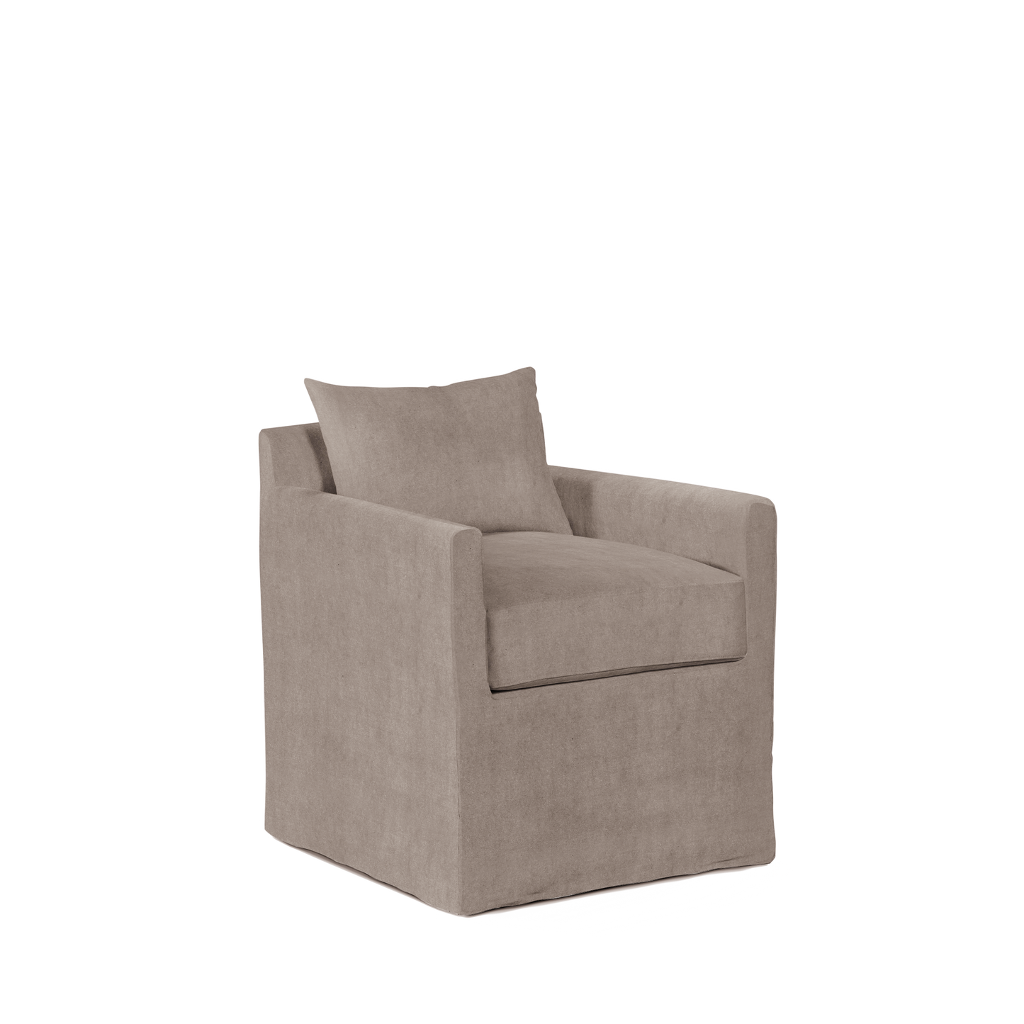 ALBA Dining Chair with London grey textile