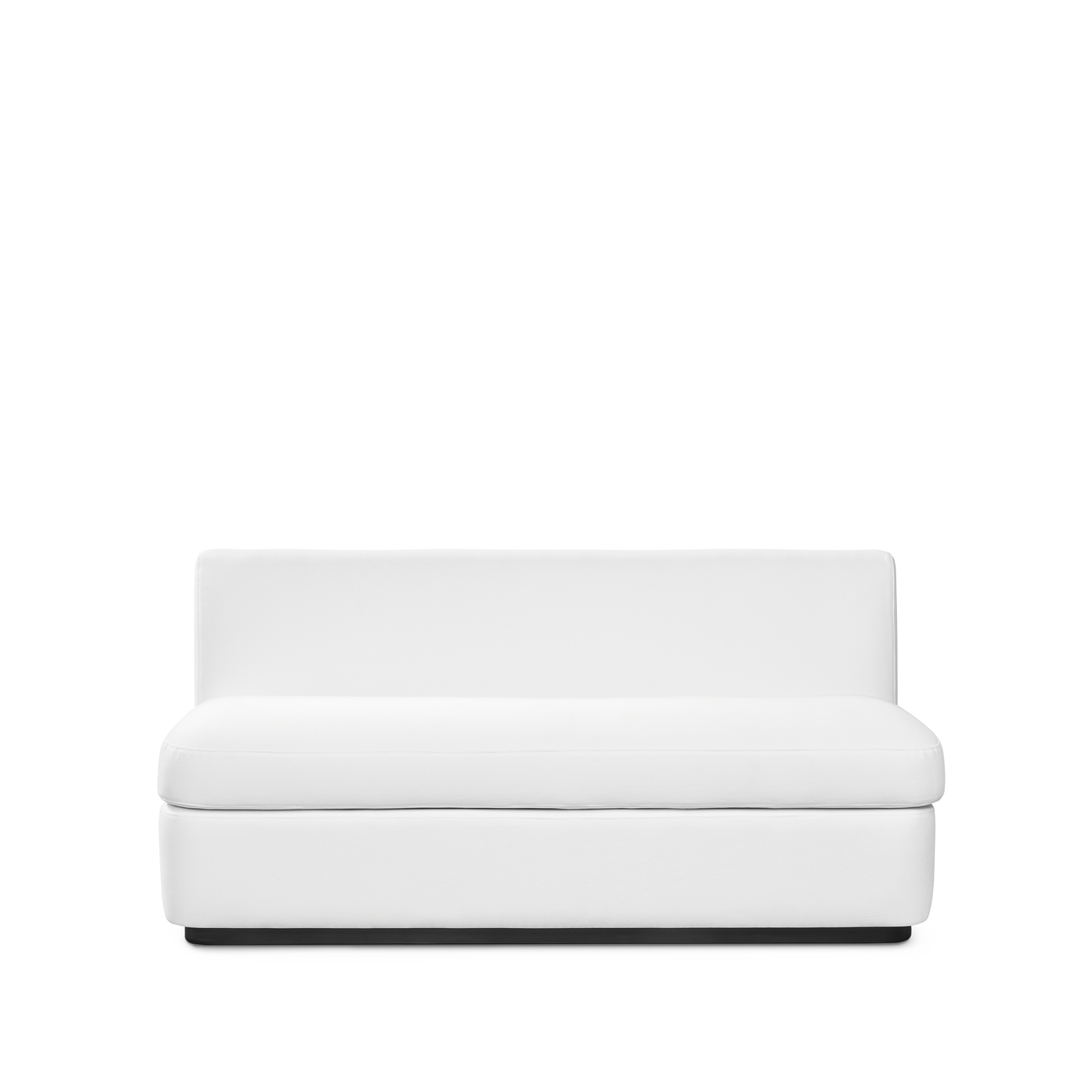 Front view CALMA KITCHEN 3-seater sofa