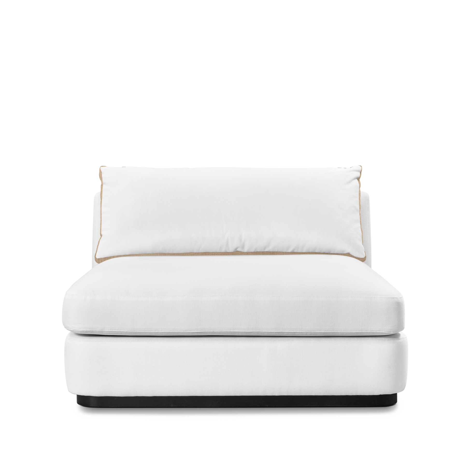 Front view CALMA Lounge Bed