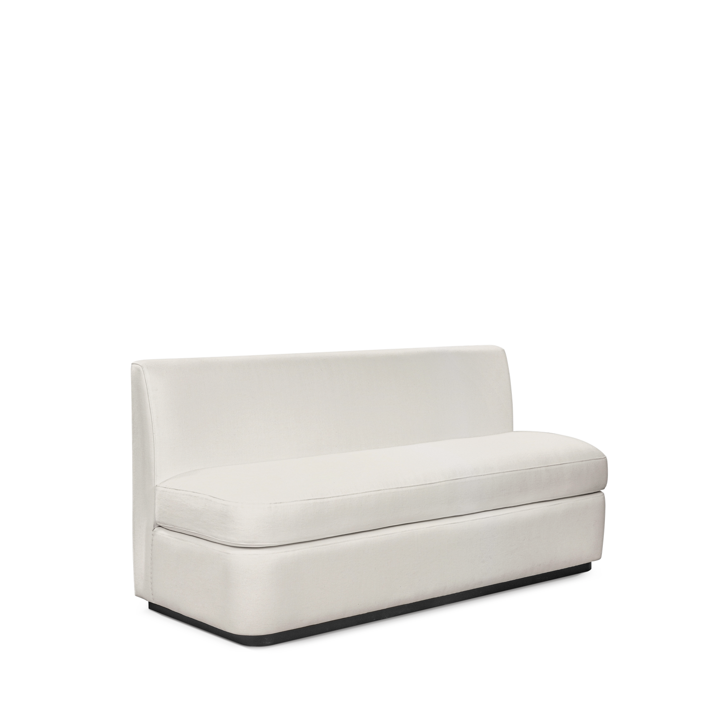 CALMA KITCHEN 3-seater sofa with bolt white textile