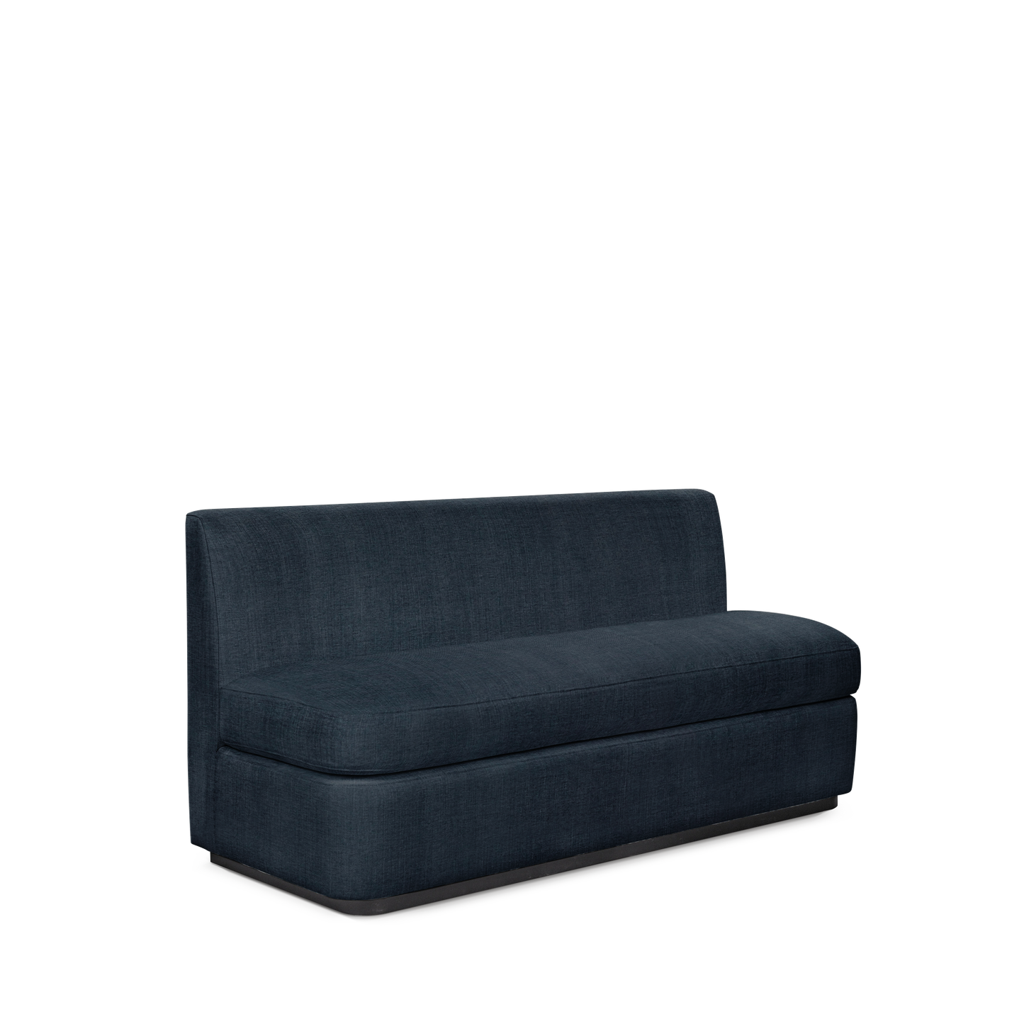 CALMA KITCHEN 3-seater sofa with linco dark blue textile