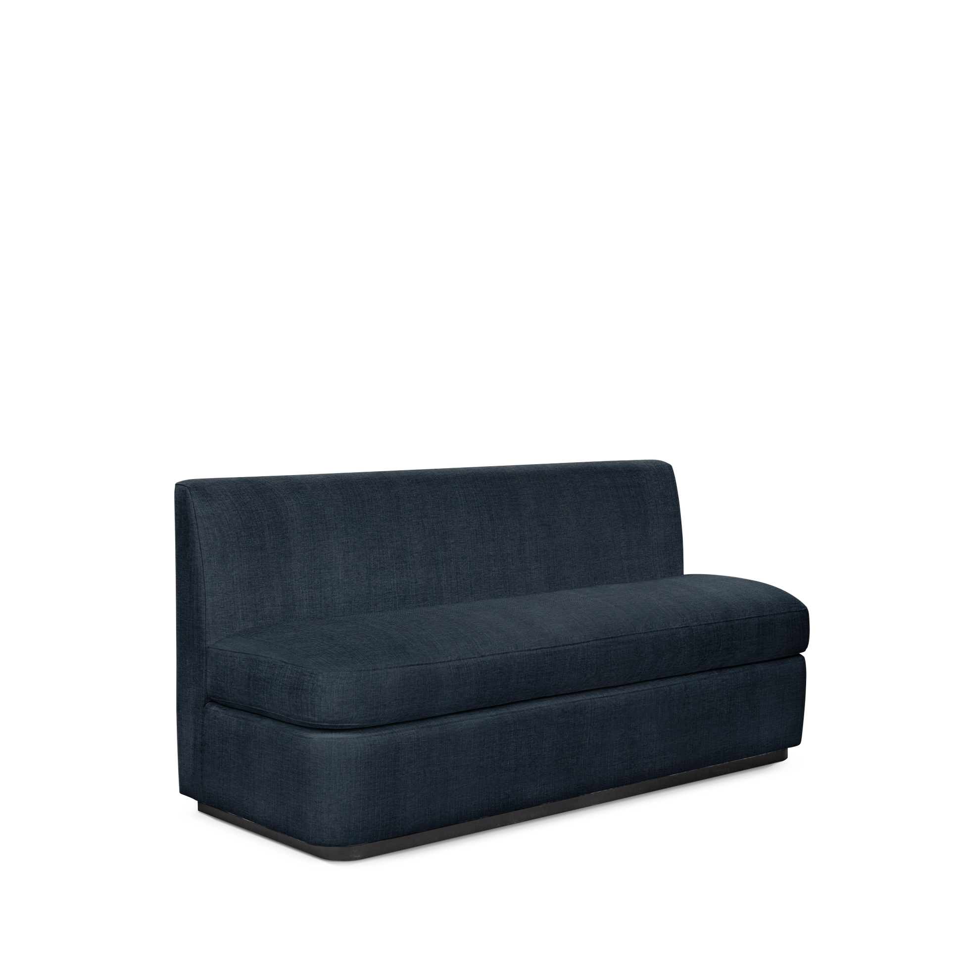 CALMA KITCHEN 3-seater sofa with linco dark blue textile