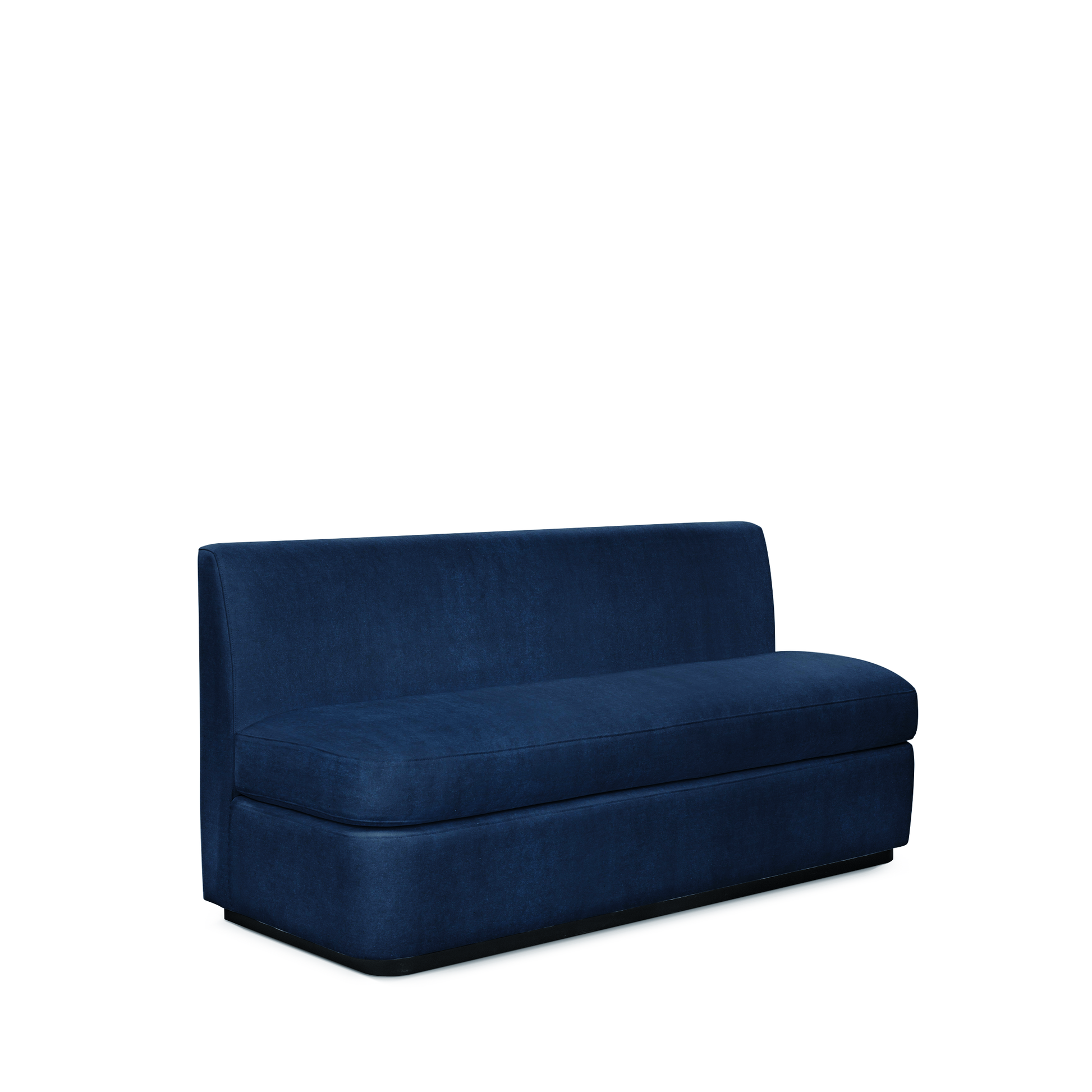 CALMA KITCHEN 3-seater sofa with London dark blue  textile