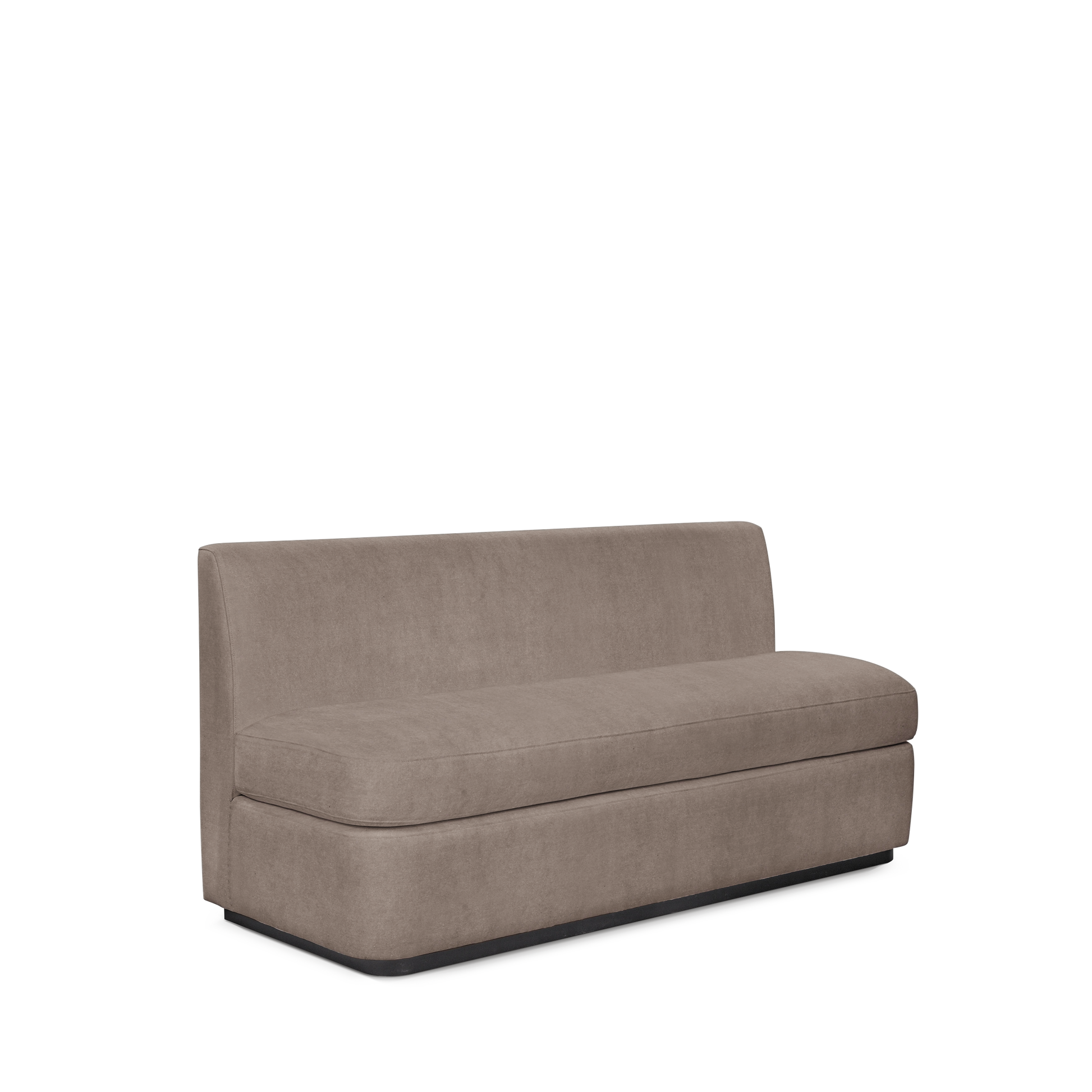 CALMA KITCHEN 3-seater sofa with London  grey textile