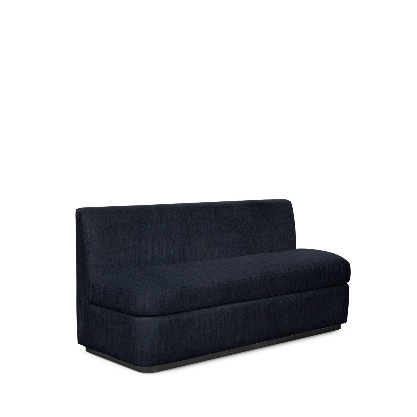 CALMA KITCHEN 3-seater sofa with dark blue  textile