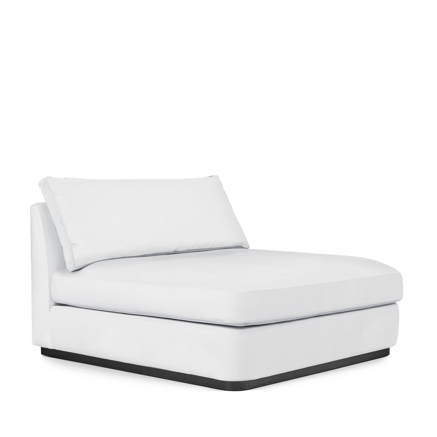CALMA Lounge Bed with linara white textile