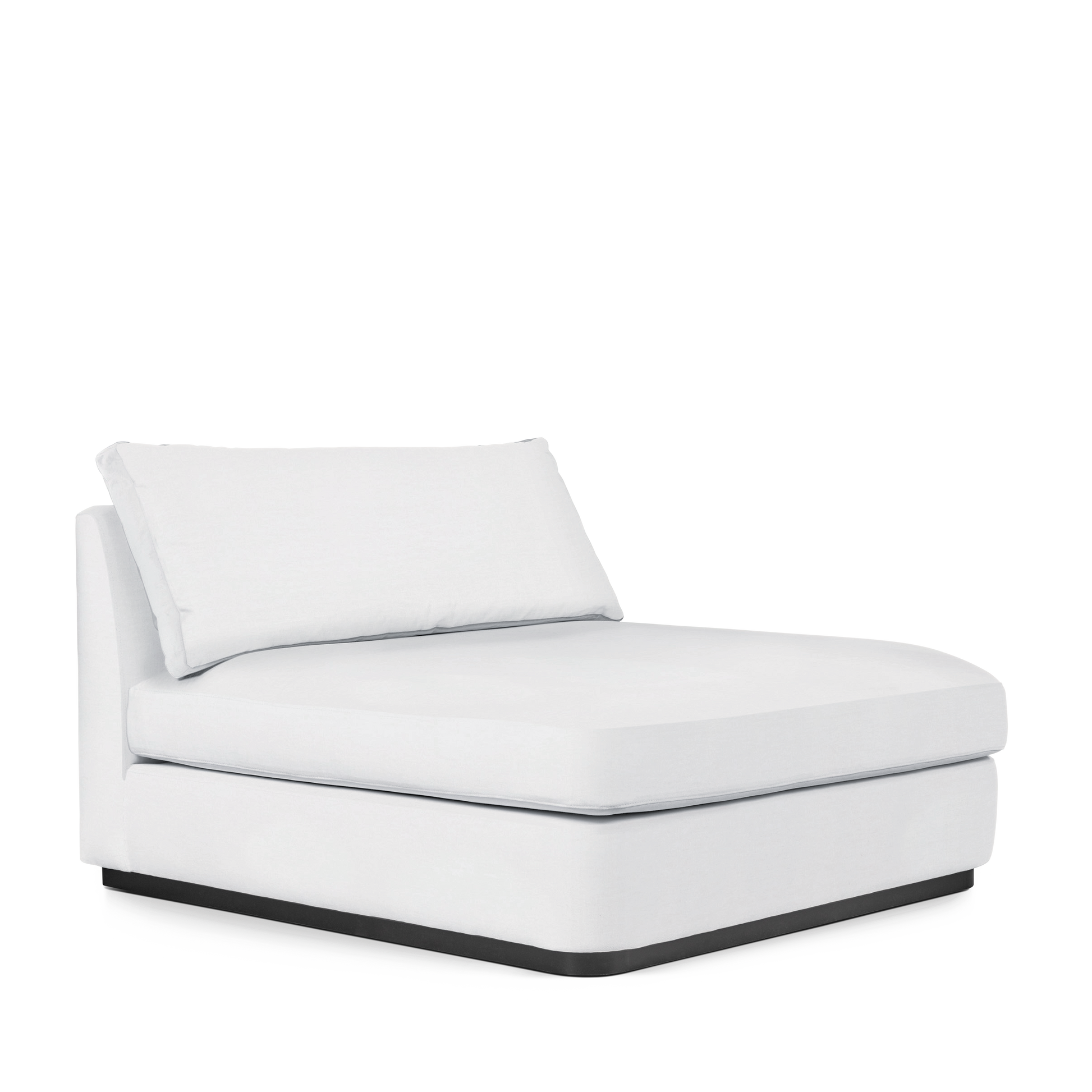 CALMA Lounge Bed with linara white textile
