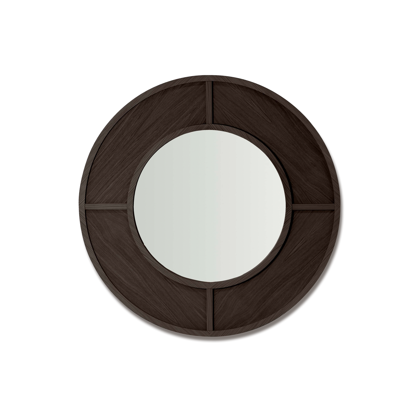 Constanza Mirror in dark grey wood