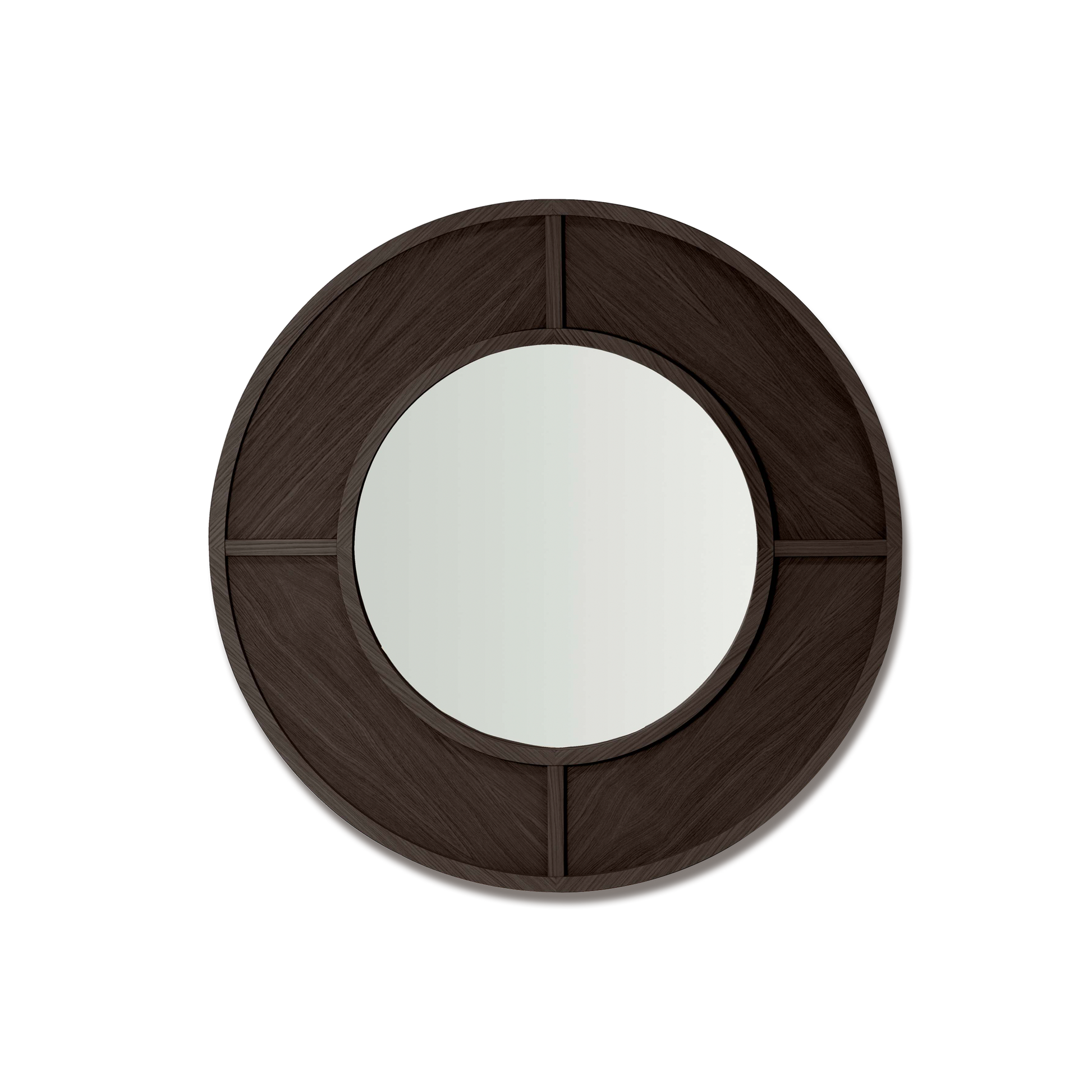 Constanza Mirror in dark grey wood
