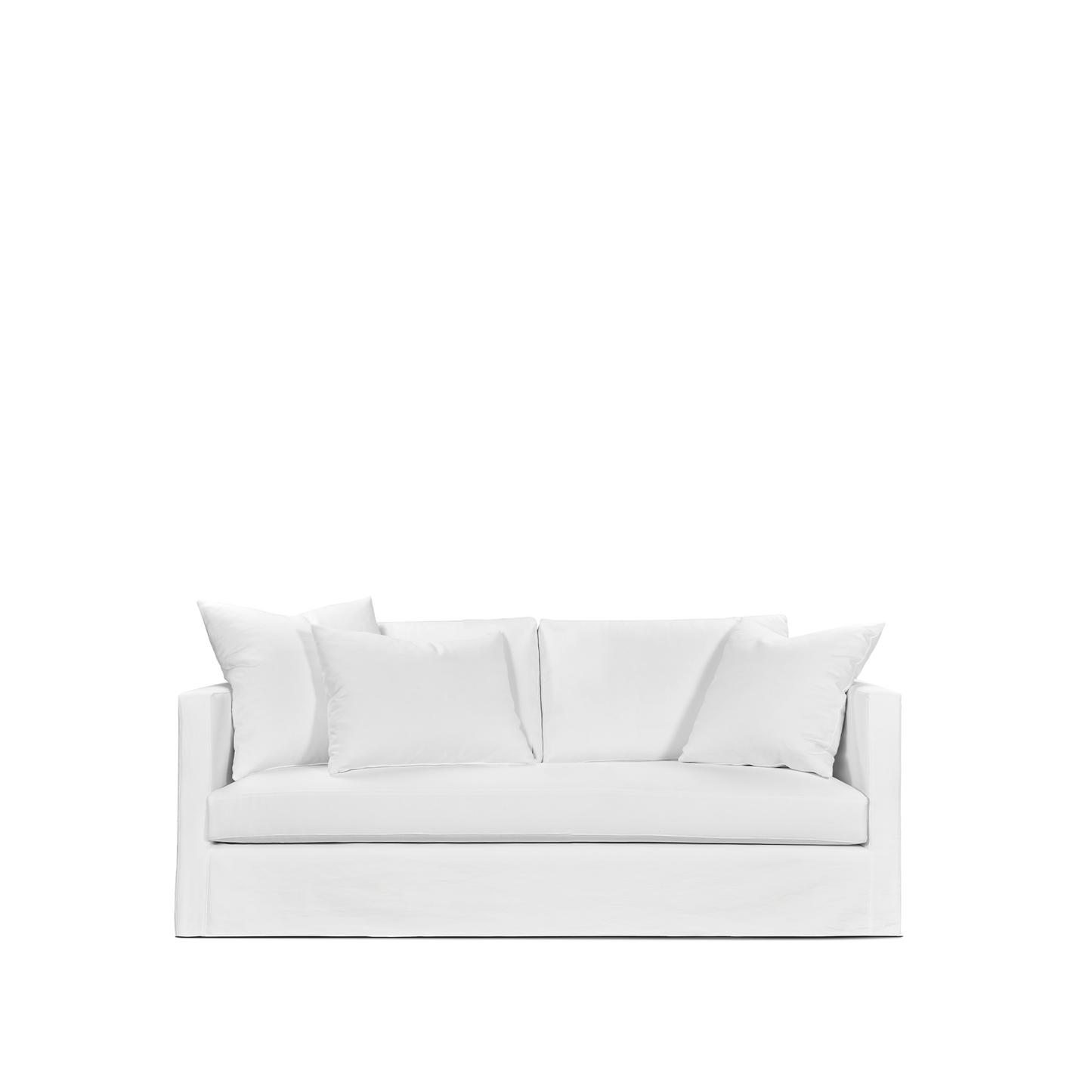 Front view NIDO 3-seater sofa