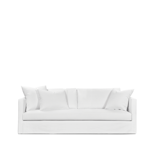 Front view NIDO 3,5-seater sofa