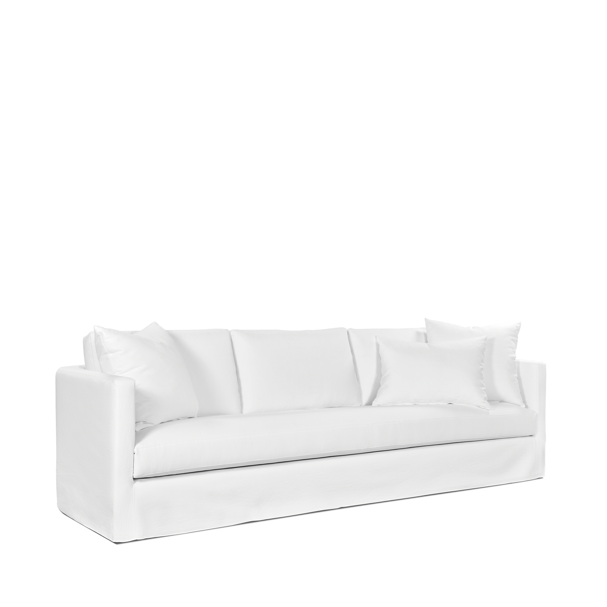Angle view NIDO 4-seater sofa