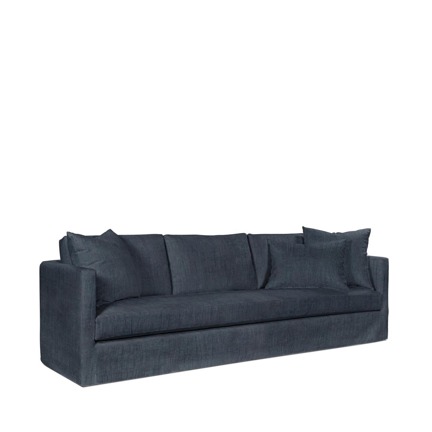 NIDO 4-seater sofa with dark blue textile