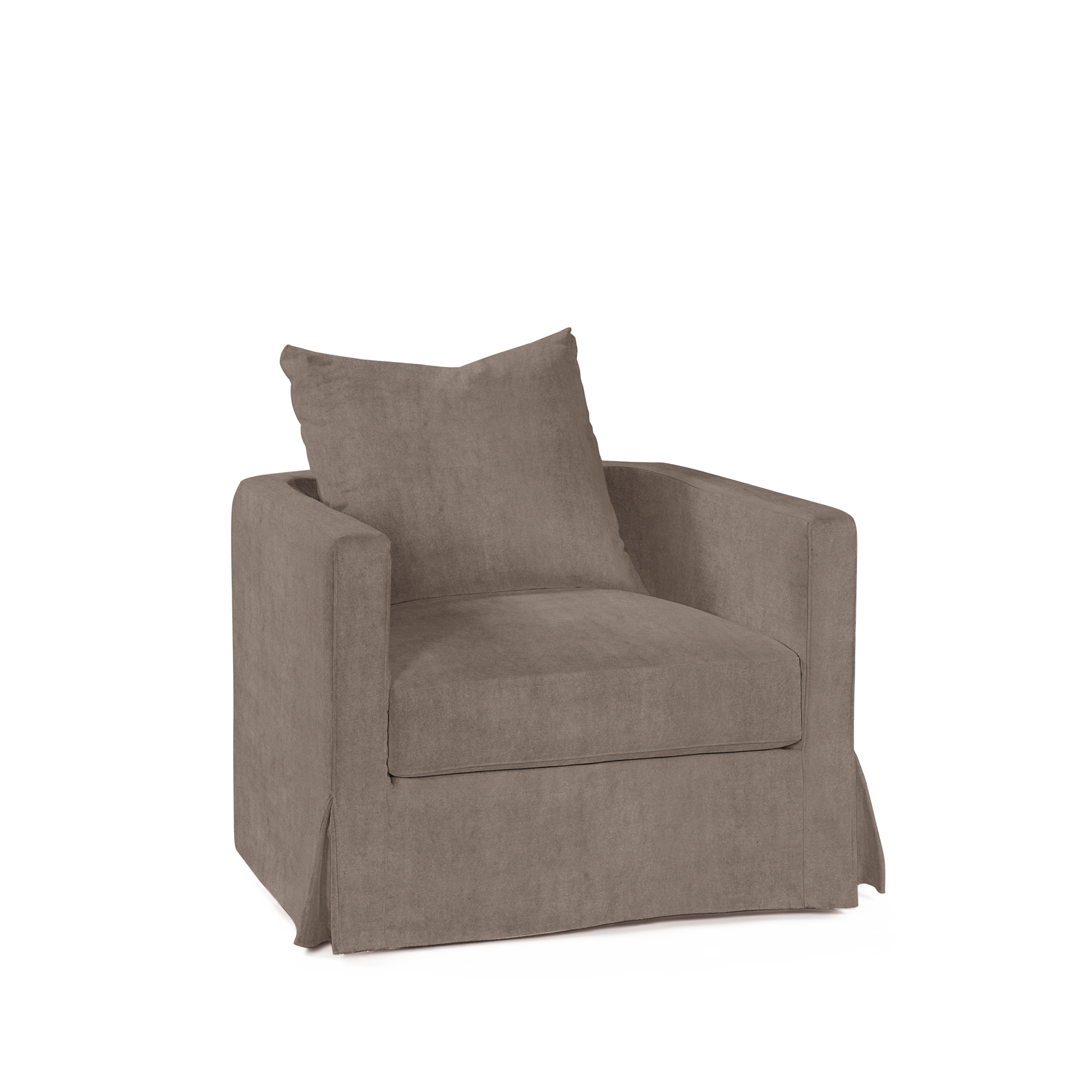 NIDO ARMCHAIR with grey textile