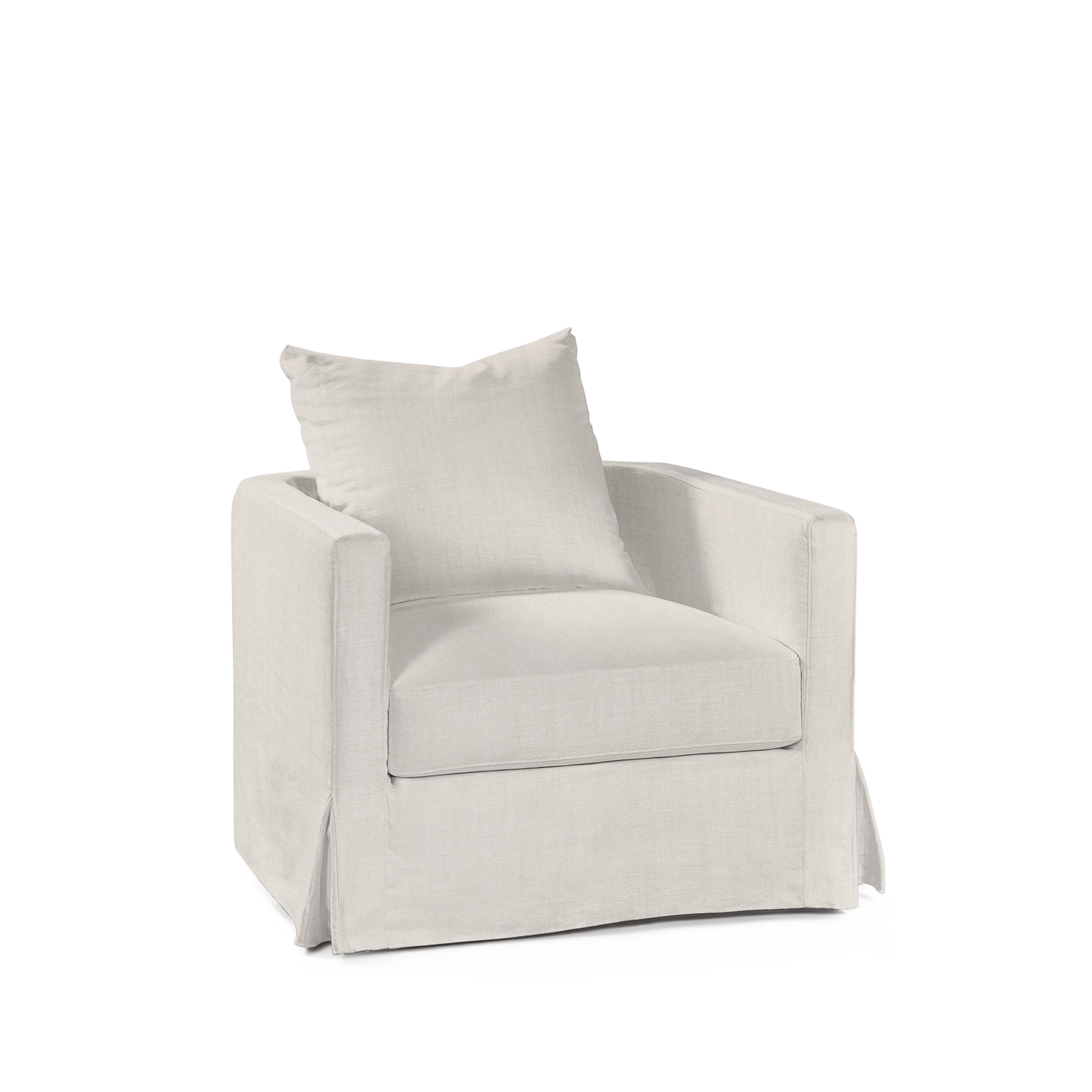 NIDO ARMCHAIR with light grey textile