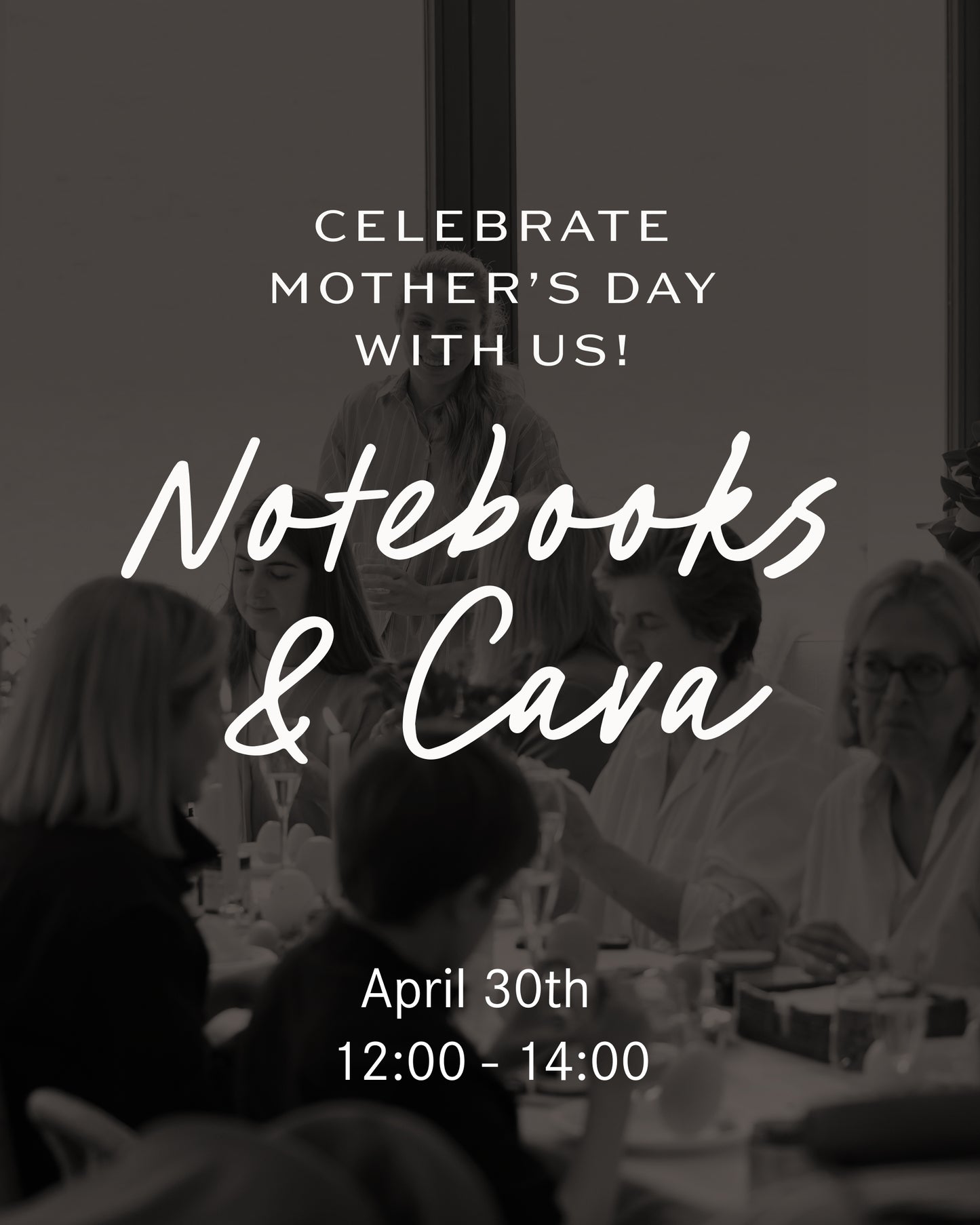 Workshop – Mother's Day, Notebooks & Cava