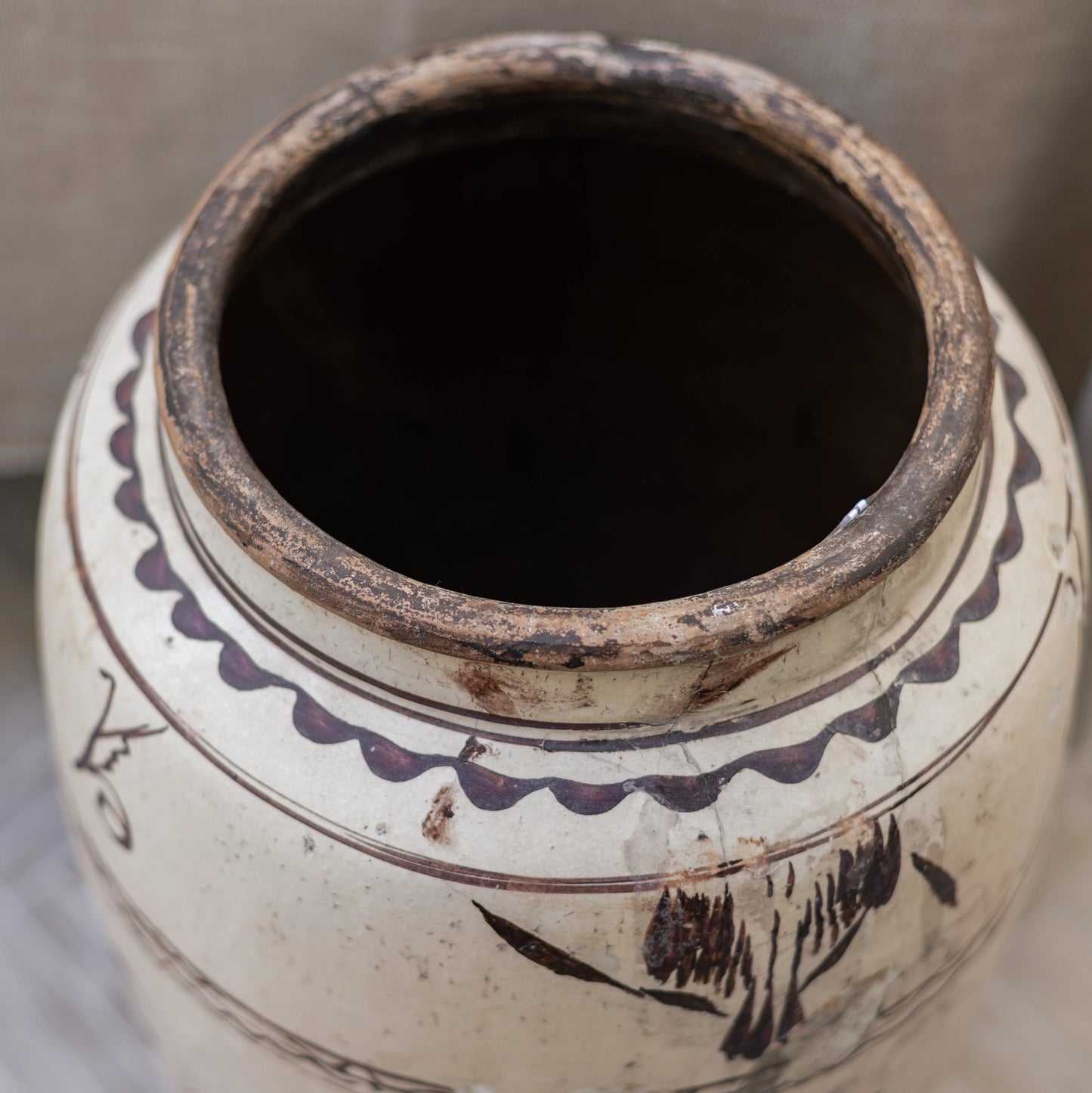 Yuan Dynasty Cizhou Ceramic Jar (big)