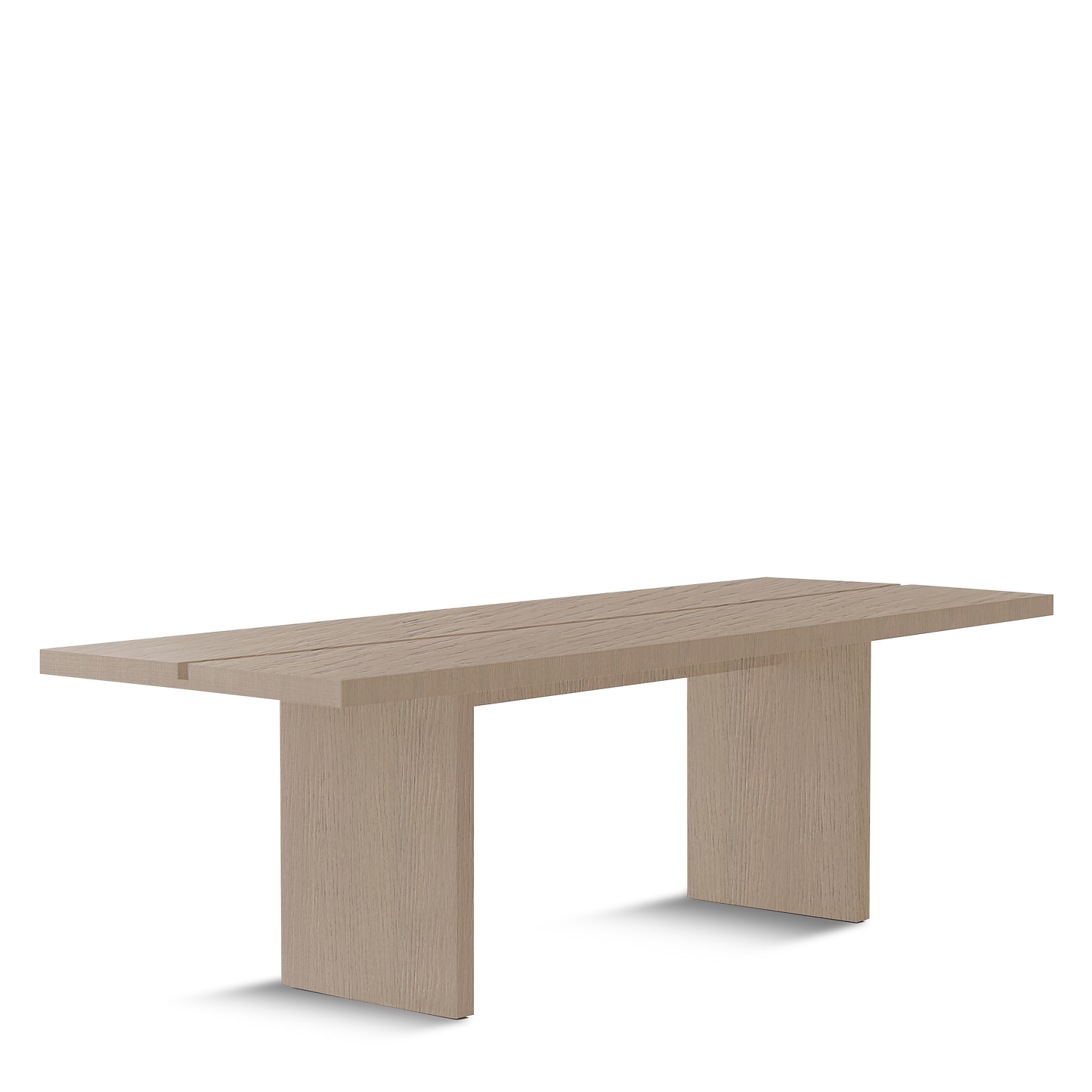 FATALAYA Dining table with natural wood