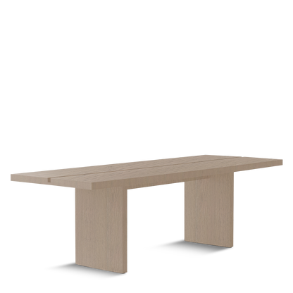FATALAYA Dining table with natural wood