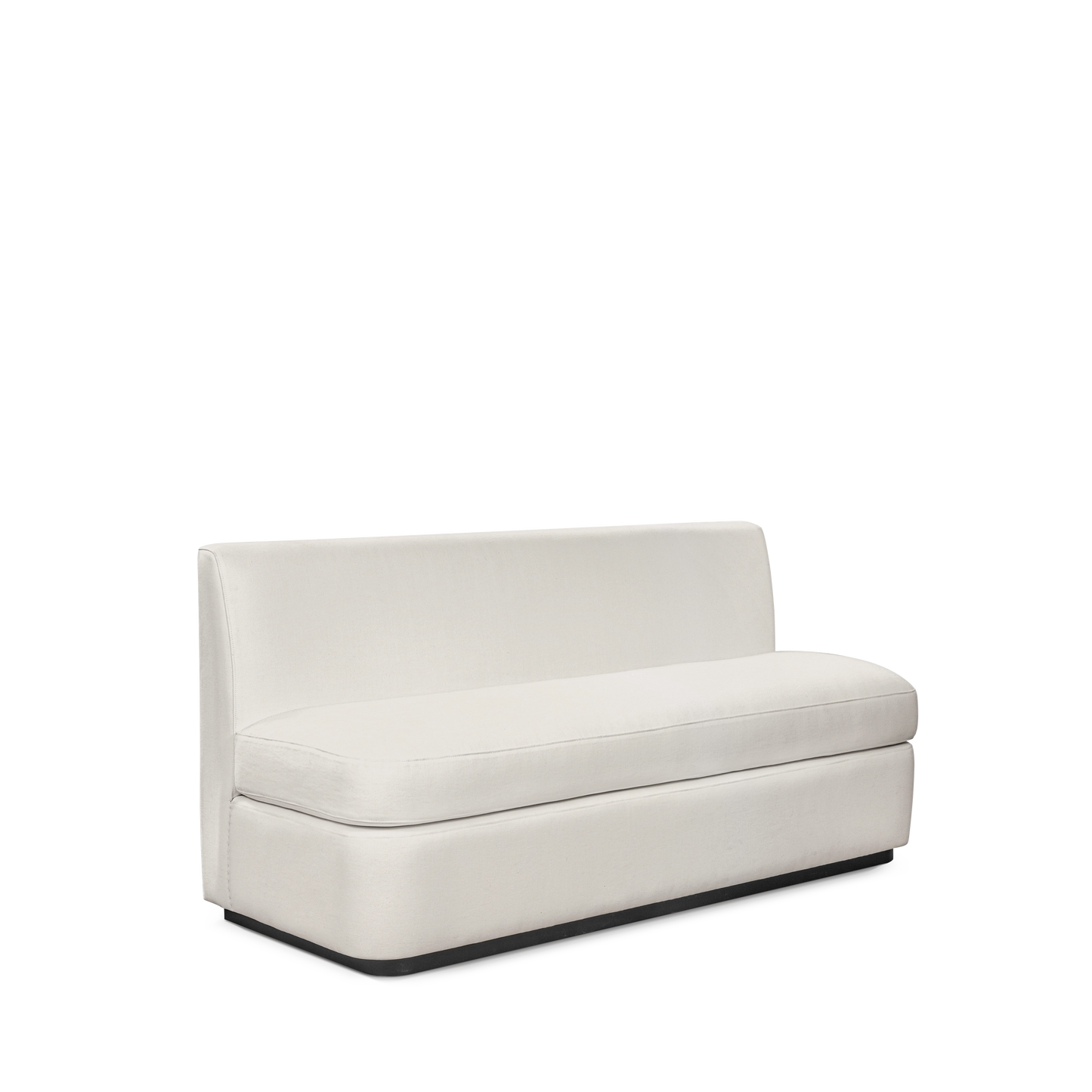  CALMA KITCHEN 3-seater sofa with bolt white textile 