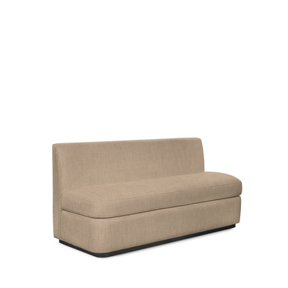  CALMA KITCHEN 3-seater sofa with khaki textile