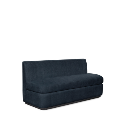  CALMA KITCHEN 3-seater sofa with linco dark blue textile