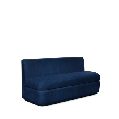  CALMA KITCHEN 3-seater sofa with London dark blue  textile