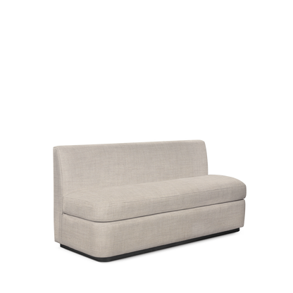  CALMA KITCHEN 3-seater sofa with taupe textile