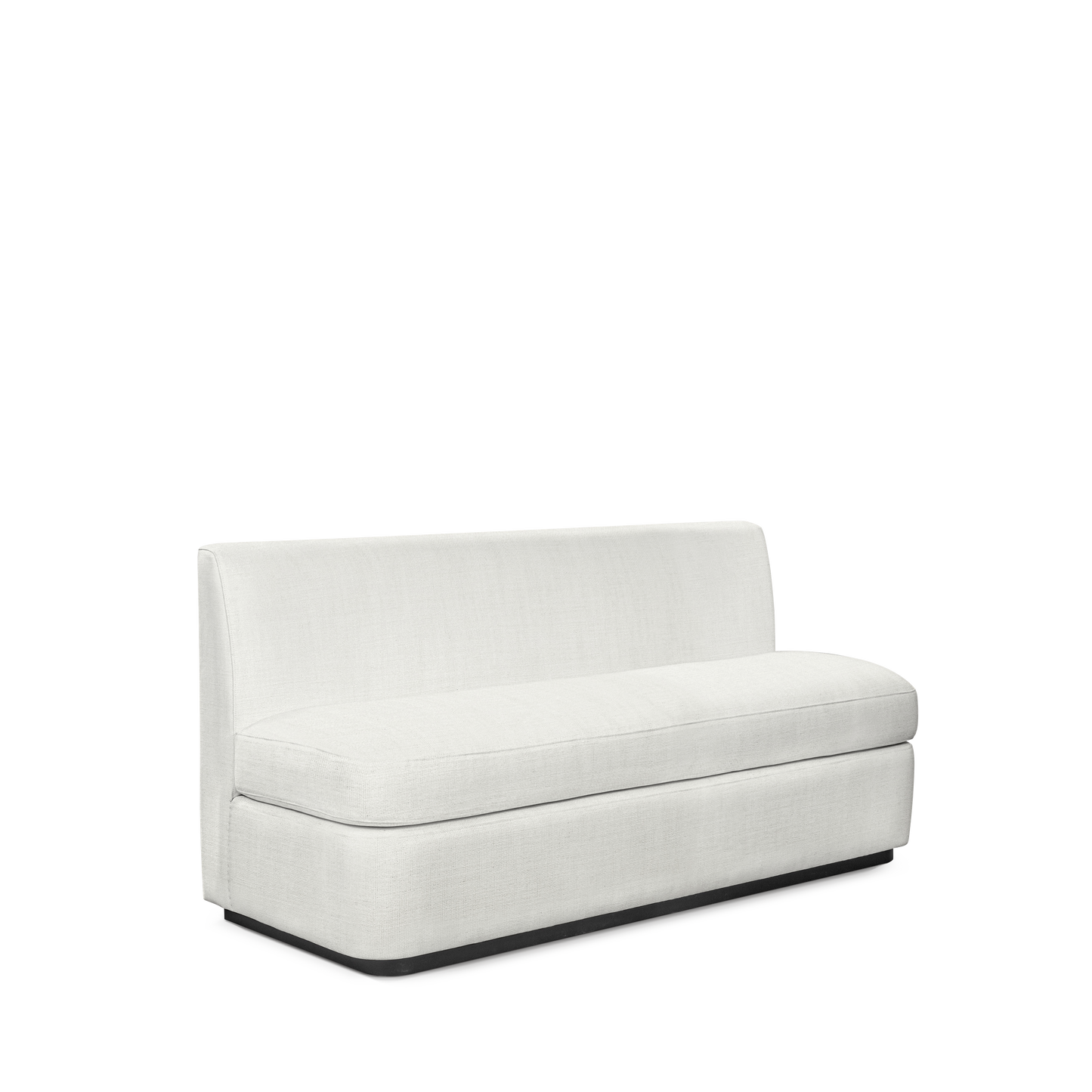  CALMA KITCHEN 3-seater sofa with Rocco white textile