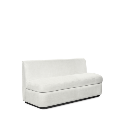  CALMA KITCHEN 3-seater sofa with Rocco white textile