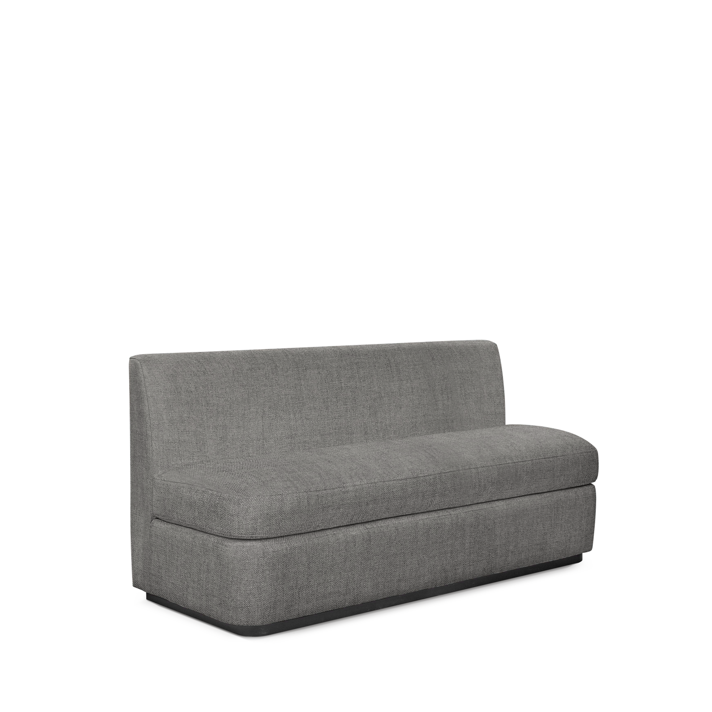  CALMA KITCHEN 3-seater sofa with Rocco dark grey textile