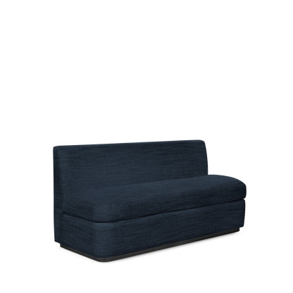  CALMA KITCHEN 3-seater sofa with Rocco dark blue textile