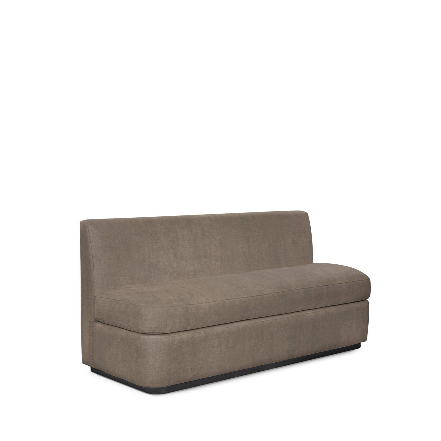  CALMA KITCHEN 3-seater sofa with suede grey  textile