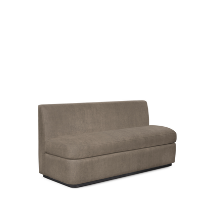  CALMA KITCHEN 3-seater sofa with suede grey  textile