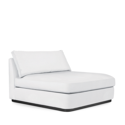 CALMA Lounge Bed with linara white textile 