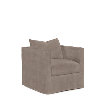 MARTIN ARMCHAIR with grey textile 