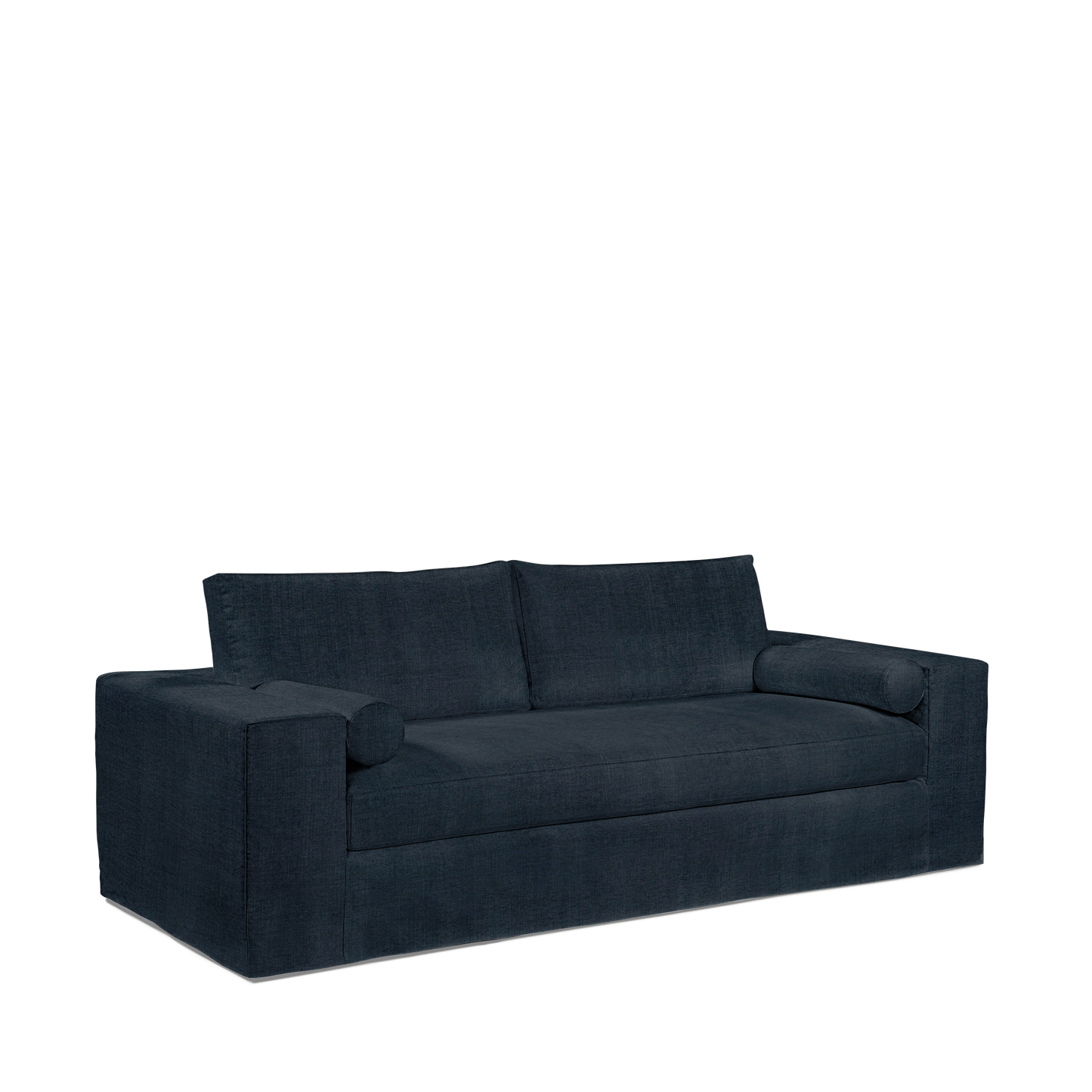NOMERI 2,5-seater sofa with linco dark blue textile 